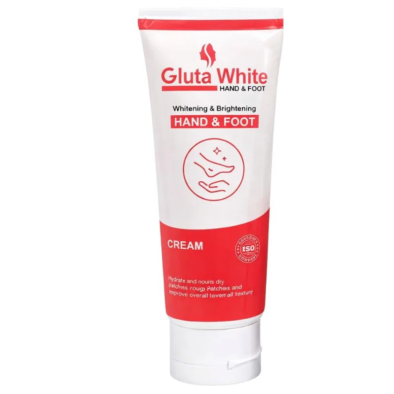 gluta white hand & foot whitening cream 100ml | best whitening, moisturizing & brightening gluta white hand & foot whitening cream 100ml | best whitening, moisturizing & brightening