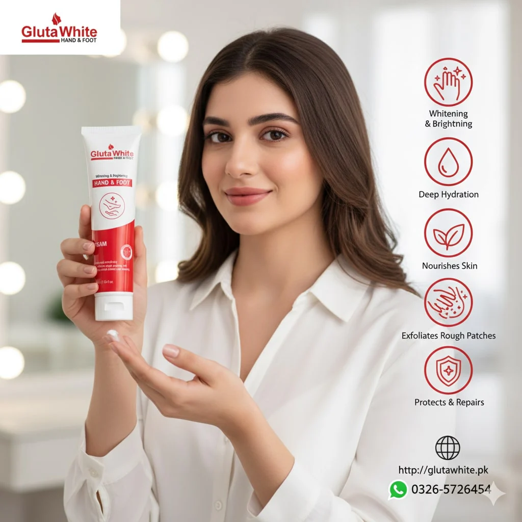 gluta white hand & foot whitening cream 100ml | best whitening, moisturizing & brightening gluta white hand & foot whitening cream 100ml | best whitening, moisturizing & brightening