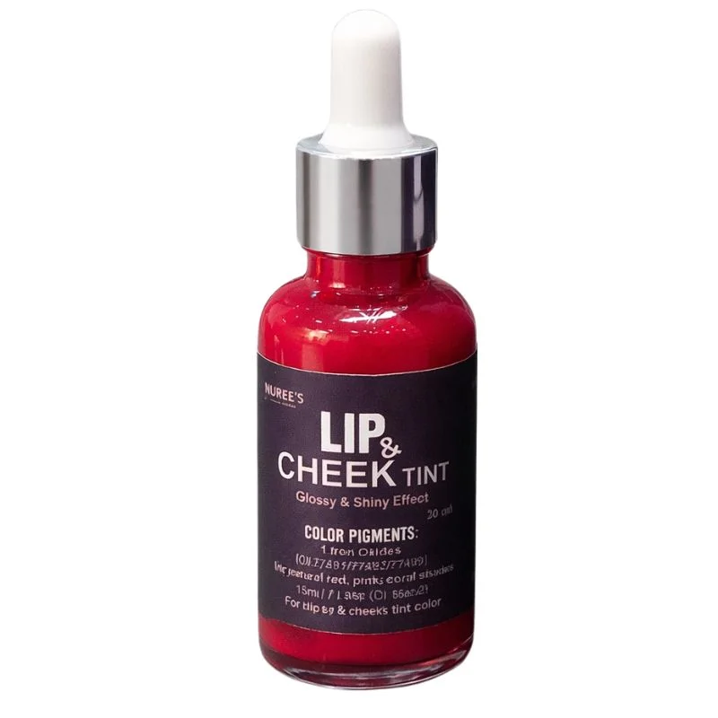 glossy lip & cheek tint | high shine finish, long lasting color pigments & moisturizing oils