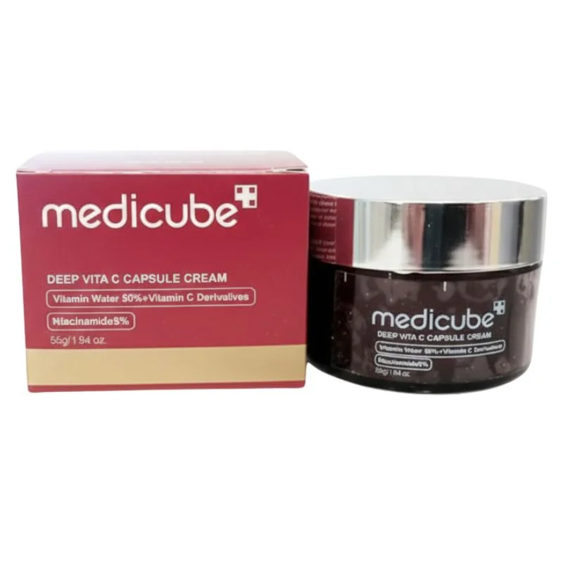 medicube deep vita c capsule cream | brightening vitamin c moisturizer