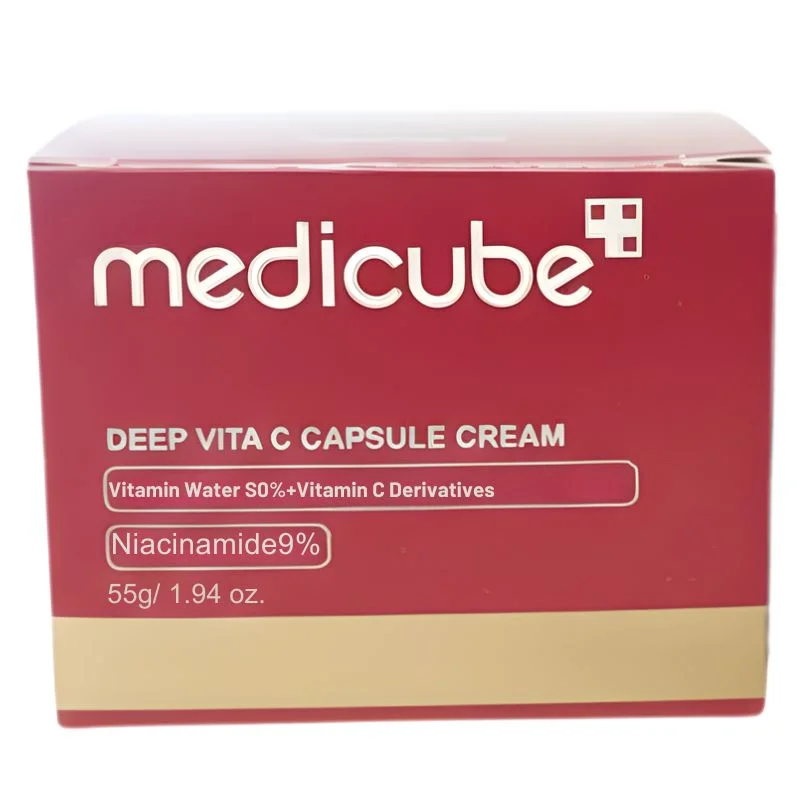 medicube deep vita c capsule cream | brightening vitamin c moisturizer
